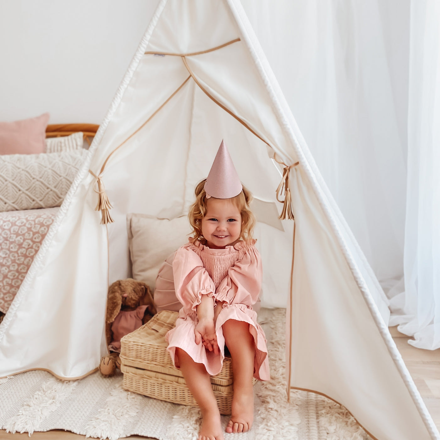 Kids Teepee Tent | Leatherette