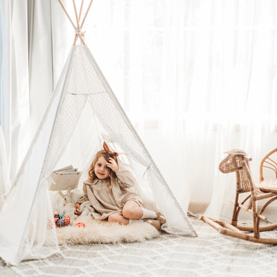 Kids Teepee Tent | Lace